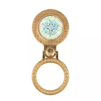 iLike Universal RING BRILLIANT CRYSTAL zlatý držiak na telefón