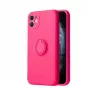 iLike silikónové puzdro s prsteňom pre Xiaomi Redmi 9C / 10A - ružová