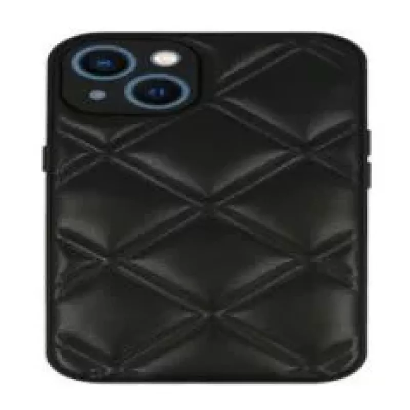 iLike Apple iPhone 14 Leather 3D puzdro čierne