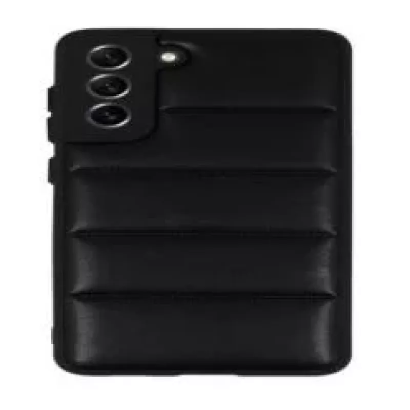 iLike Samsung Galaxy S21 FE Leder 3D puzdro čierne