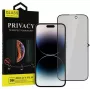 iLike Apple iPhone 14/13/13 Pro/16E Tempered Privacy Glass ochranné sklo displeja čierne