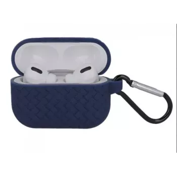 iLike Braid puzdro pre AirPods / AirPods 2 námornícka modrá