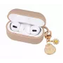 iLike puzdro pre AirPods Pro 2 karamelová s príveskom