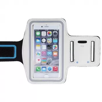 iLike Univerzálne puzdro na ruku Arm Case Premium 4,8 palca biele