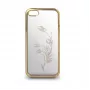 Beeyo Huawei Y3 II TPU Flower zlatý zadný kryt