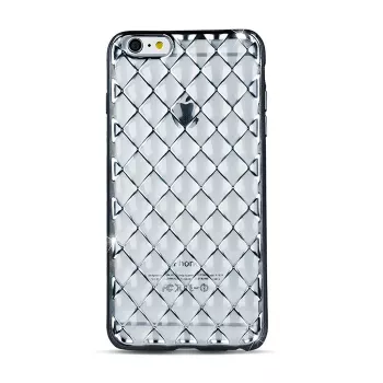GreenGo Apple iPhone 7 Plus Grid puzdro strieborné
