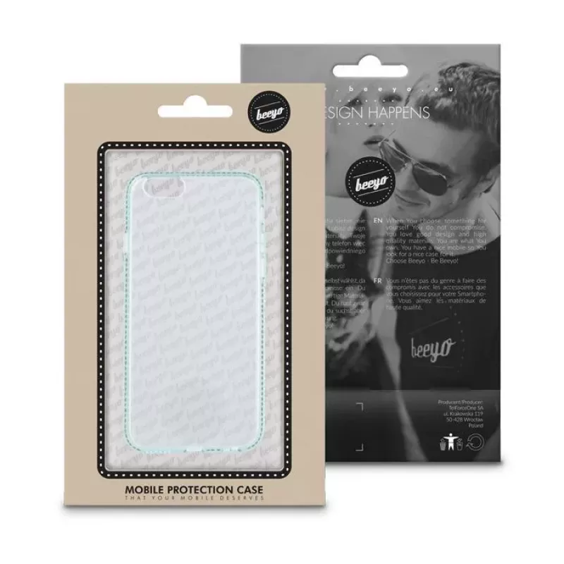 Beeyo Huawei P8 Lite Diamond Frame zelený zadný kryt