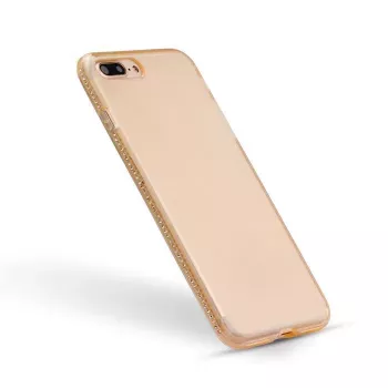 Beeyo Samsung Galaxy J5 (2017) J527 Diamond Frame Bumper Case zlaté