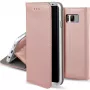 GreenGo Smart Magnet Wallet Case pre LG Q6 - ružové zlato