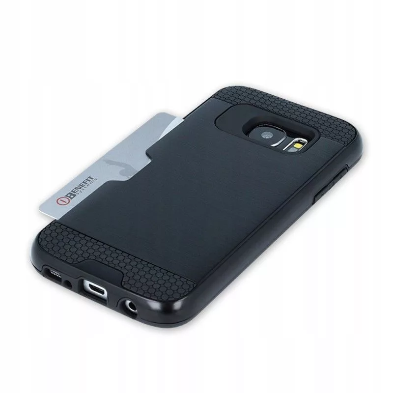 GreenGo Samsung Galaxy S8 Defender puzdro s kartou čierne