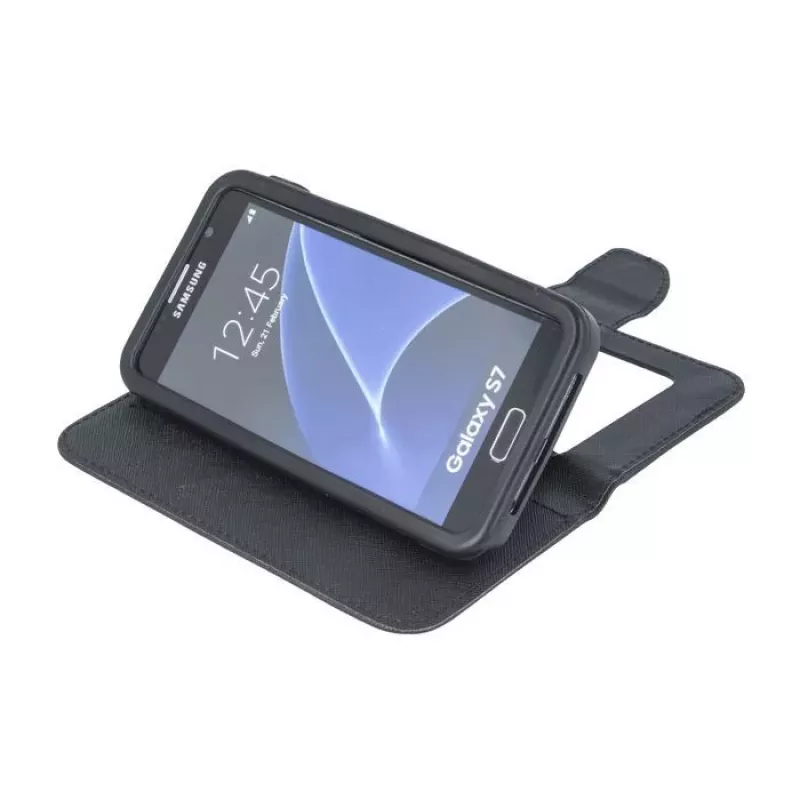 GreenGo Univerzálne fancy smart univerzálne 5.5 silikónové puzdro čierne