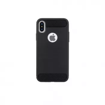 GreenGo Apple iPhone X/Xs Simple puzdro čierne