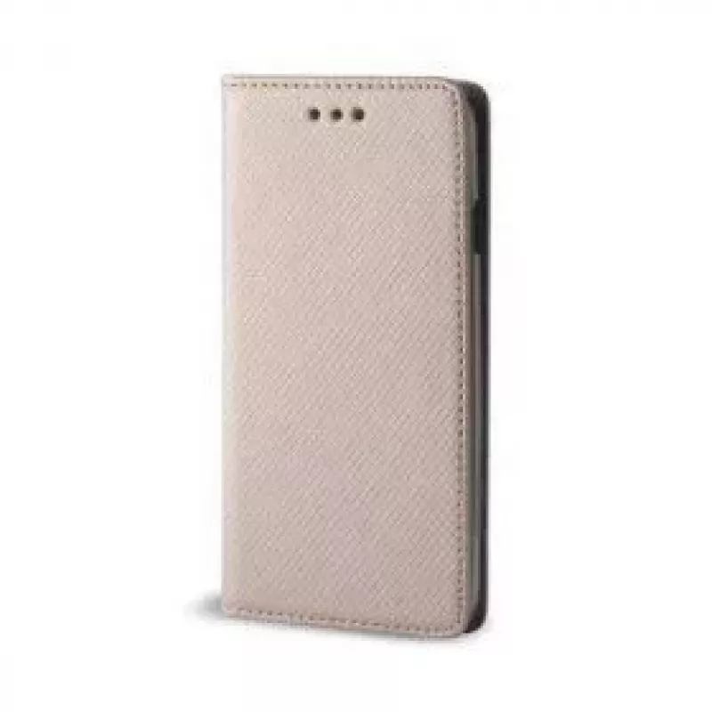 GreenGo Nokia 3.1 Smart Magnet zlatý wallet case