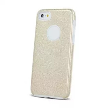 GreenGo Apple iPhone XR Glitter 3-in-1 Case zlatá