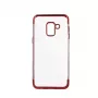 GreenGo Apple iPhone XR Plating Soft TPU zadný kryt červený