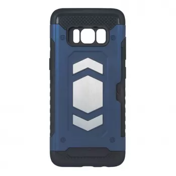 GreenGo Samsung S9 G960 Defender Magnetic Case tmavomodrá