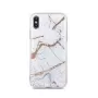 iLike Apple iPhone XR Marmur puzdro biele