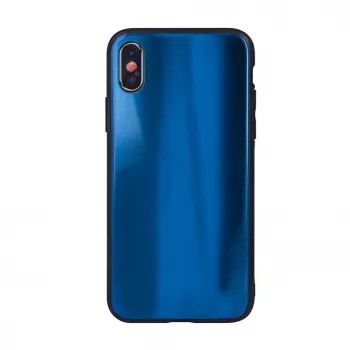 iLike Apple iPhone 7 Plus / iPhone 8 Plus Aurora Glass puzdro tmavomodré