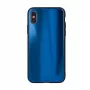 iLike Apple iPhone XR Aurora Glass puzdro tmavomodré