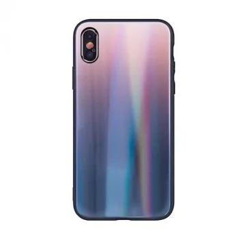 GreenGo Apple iPhone 7/8 Aurora Glass TPU hnedo-čierne