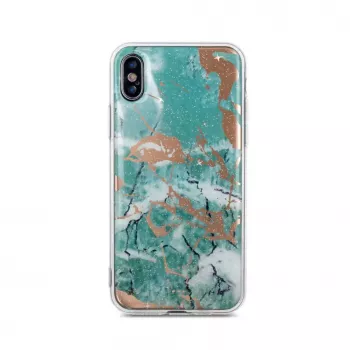 iLike Samsung Galaxy S10 Marmur puzdro zelené