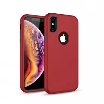 iLike Samsung Galaxy A10 Defender Solid 3in1 puzdro červené