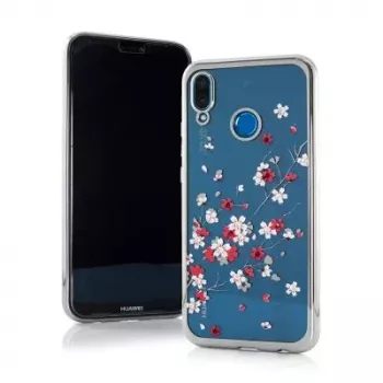 iLike Apple iPhone X / iPhone XS kvetinové zadné puzdro