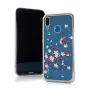 iLike Apple iPhone X / iPhone XS kvetinové zadné puzdro