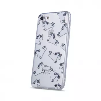 iLike Apple iPhone X / iPhone XS Ultra Trendy jednorožec zadné puzdro