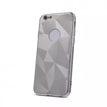 iLike Apple iPhone XR Geometric Shine puzdro strieborné