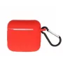 iLike Apple puzdro pre AirPods 3 s háčikom červené