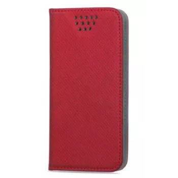 iLike Smart univerzálne Magnet puzdro 6.1-6.7 palcov červené