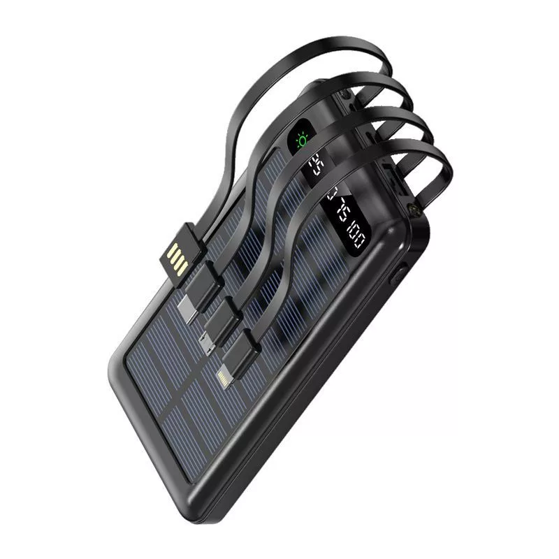 Setty Solar Power Bank SLR-100 10000 mAh čierna