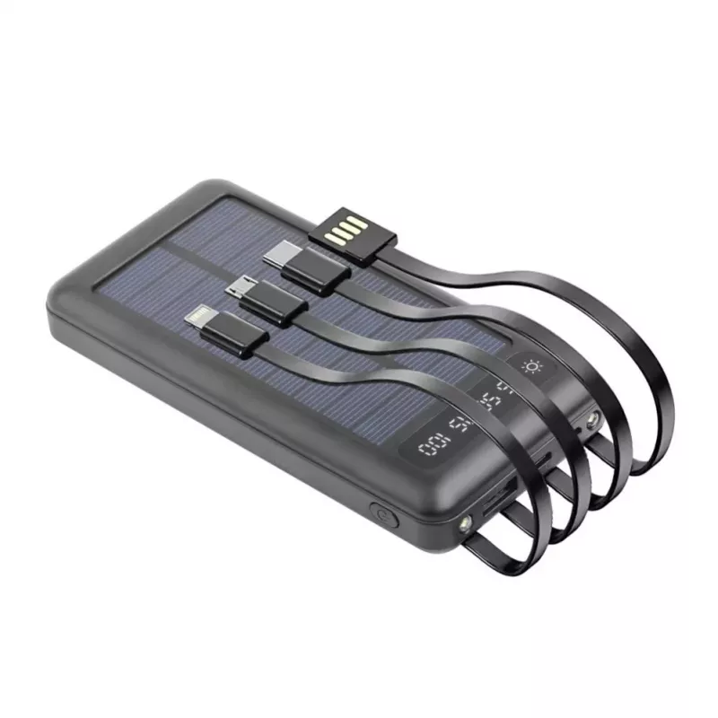 Setty Solar Power Bank SLR-100 10000 mAh čierna