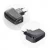 Blue Star nabíjačka na telefón Blue Star Lite USB A 2A 10W + kábel USB A na USB C TFK-TC-1095B čierna