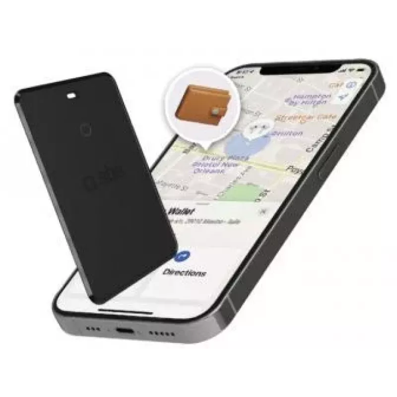 SBS Track My Card ultra-slim univerzálny lokátor pre iOS Android - čierny