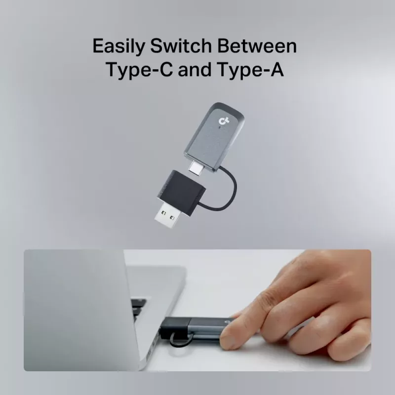 TP-Link Archer TBE230U BE3600 Dual Band Wi-Fi 7 Mini bezdrôtový USB adaptér
