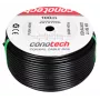 GREENCELL NS100 TRI koaxiálny kábel plnený gélom - 100m rolka, čierny