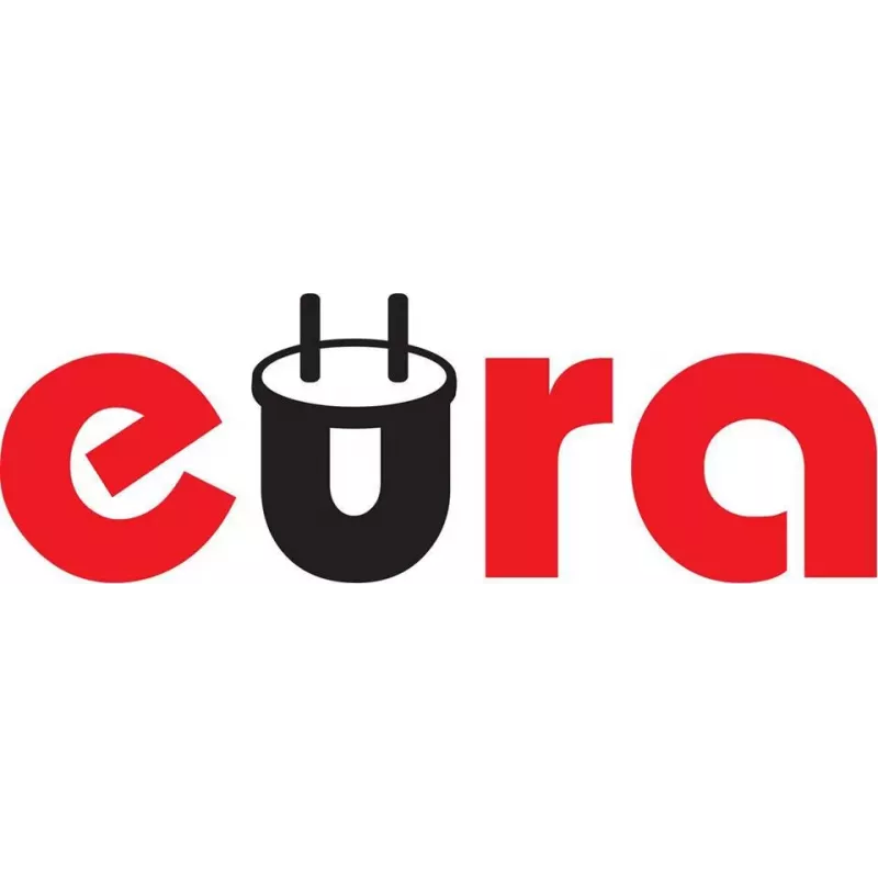 EURA VDP-86A3 10-palcový čierny videovrátnikový monitor s Tuya Smart App