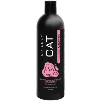 DR LUCY CAT VOLUME SHAMPOO 500 ML KONCENTROVANÝ, OBJEMOVÝ ŠAMPÓN PRE DLHOSRSTÉ MAČKY