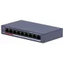 Hikvision DS-3E0109P-E/M(C) 9-portový Fast Ethernet PoE switch, 8 PoE portov, 65W budget, unmanaged