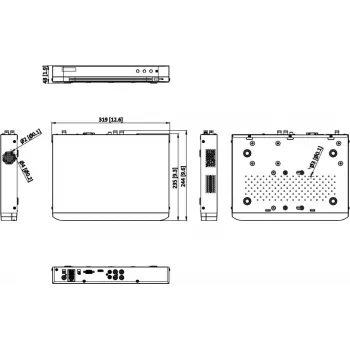 Hikvision iDS-7204HTHI-M1/XT 4-kanálový 5-in-1 DVR