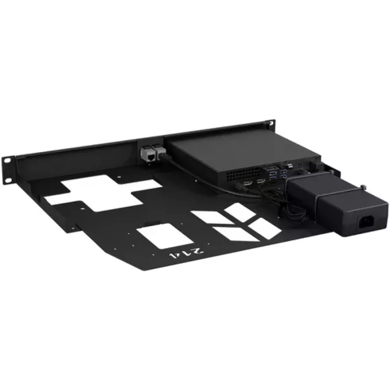 Rackmount.IT sada pre Dell OptiPlex MFF - 1U 19-palcový rackový montážny držiak, čierna