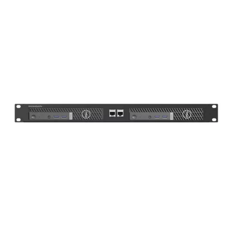 Rackmount.IT sada pre Dell OptiPlex MFF - 1U 19-palcový rackový montážny držiak, čierna
