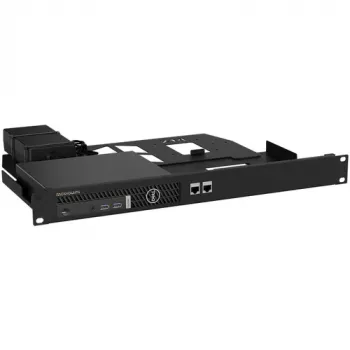 Rackmount.IT sada pre Dell OptiPlex MFF - 1U 19-palcový rackový montážny držiak, čierna