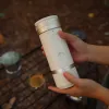 OutIn Fino biely kužeľový mlynček na kávu