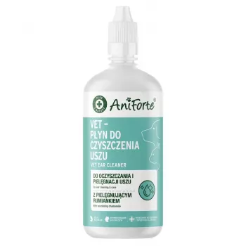 ANIFORTE Vet čistiaci roztok na uši pre psov a mačky 250 ml