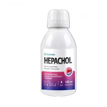 EWE EUROWET Hepachol podpora pečene pre psov a mačky - 125ml
