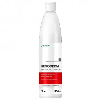 EWE EUROWET Hexoderm medicinálny šampón pre psov a mačky - 500ml
