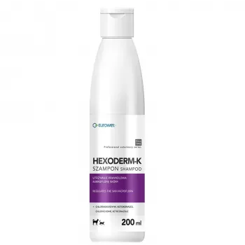 EWE EUROWET Hexoderm-K medicinálny šampón pre psov a mačky 200ml